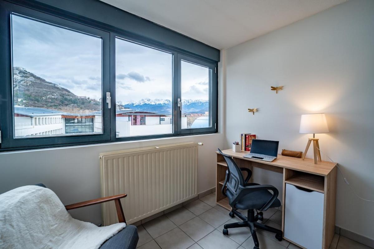 Standing Europole, Garage Prive, Calme, Netflix Daire Grenoble Dış mekan fotoğraf
